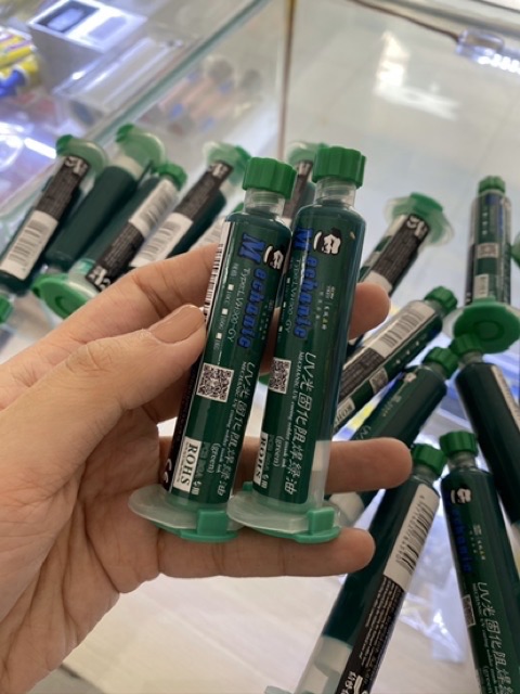 Keo xanh UV Mechanic