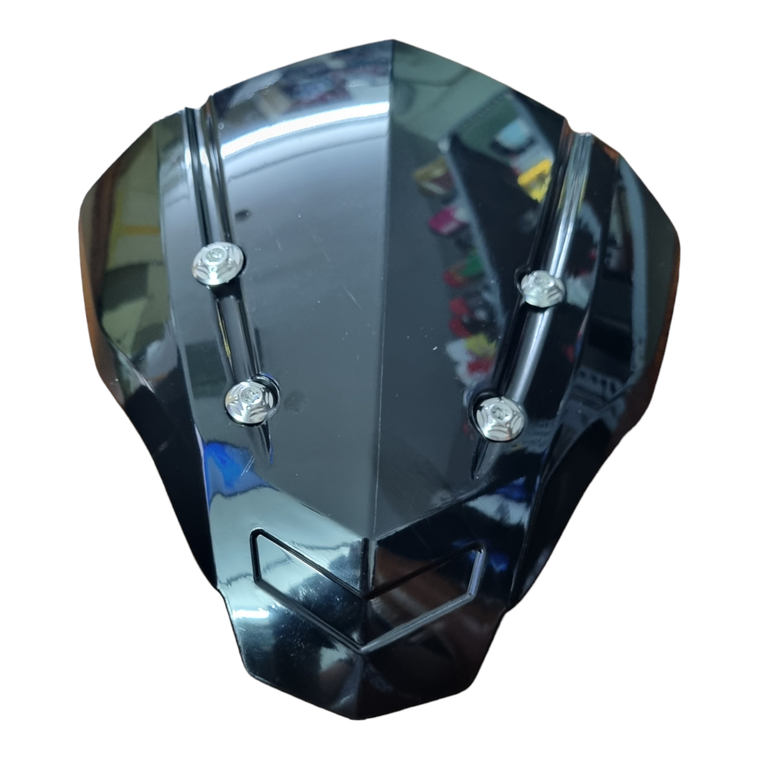 Mão chắn gió trong suốt lắp chuẩn Winner X V2 (Logo ngẫu nhiên) [Lựa ốc trang trí]