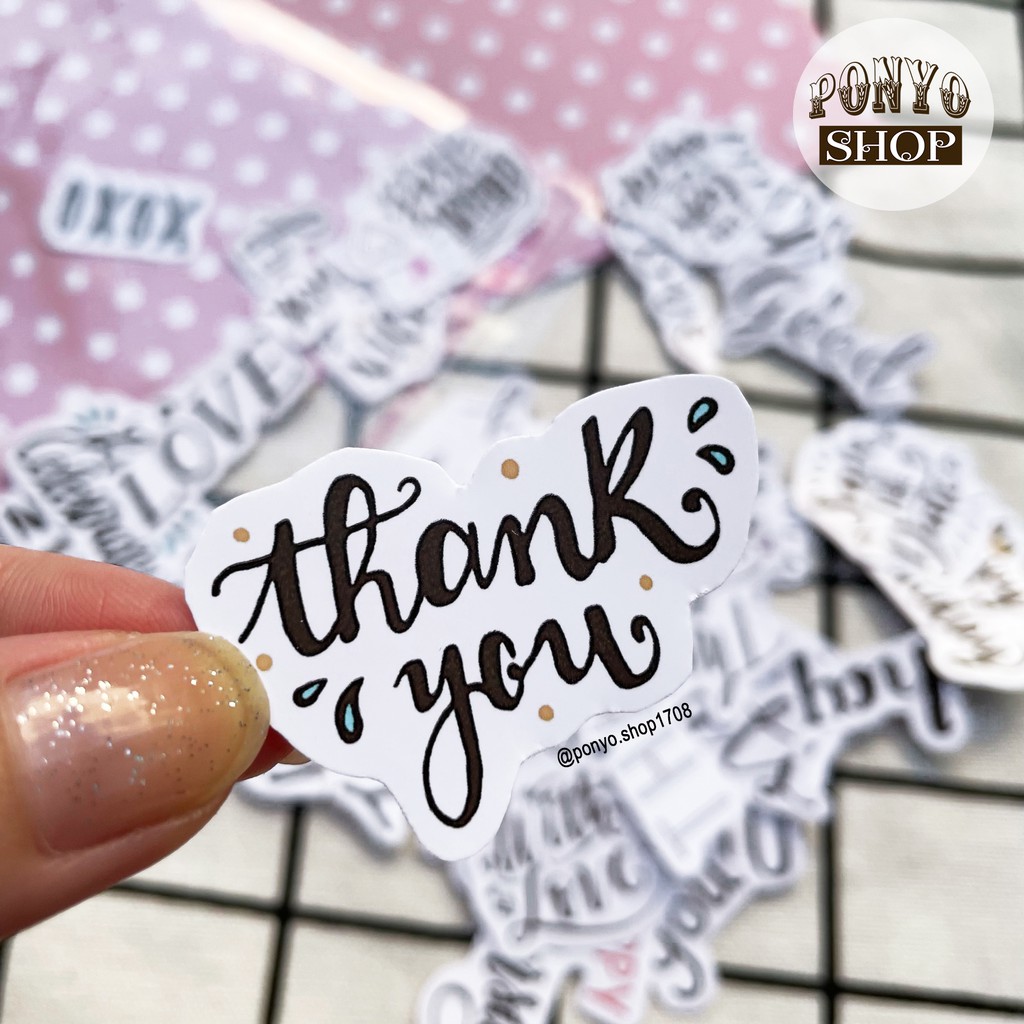 💗 Set 40 sticker 𝐁𝐞𝐬𝐭 𝐖𝐢𝐬𝐡𝐞𝐬 - Happy anniversary (cắt sẵn) trang trí sổ tay