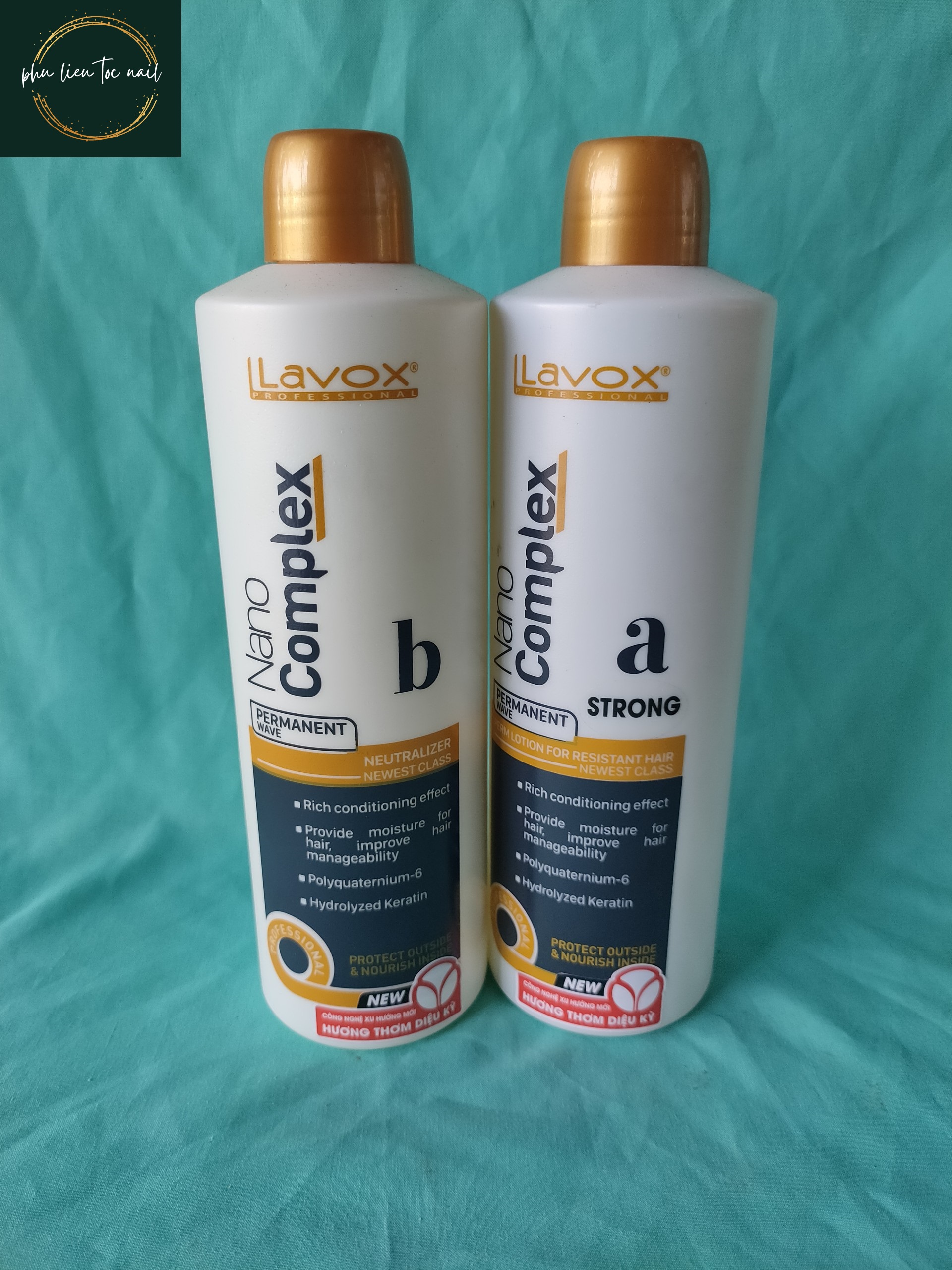 Uốn lạnh lavox nano complex 500ml chữ a,b in thường