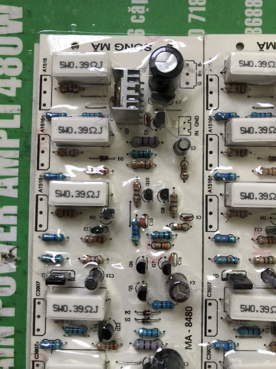 MẠCH AMPLY CÔNG SUẤT12 SÒ 480W