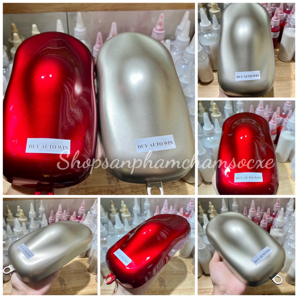 Sơn Màu Đỏ Candy 2K Tự bóng 4:1 - Đóng lon đủ kích thước