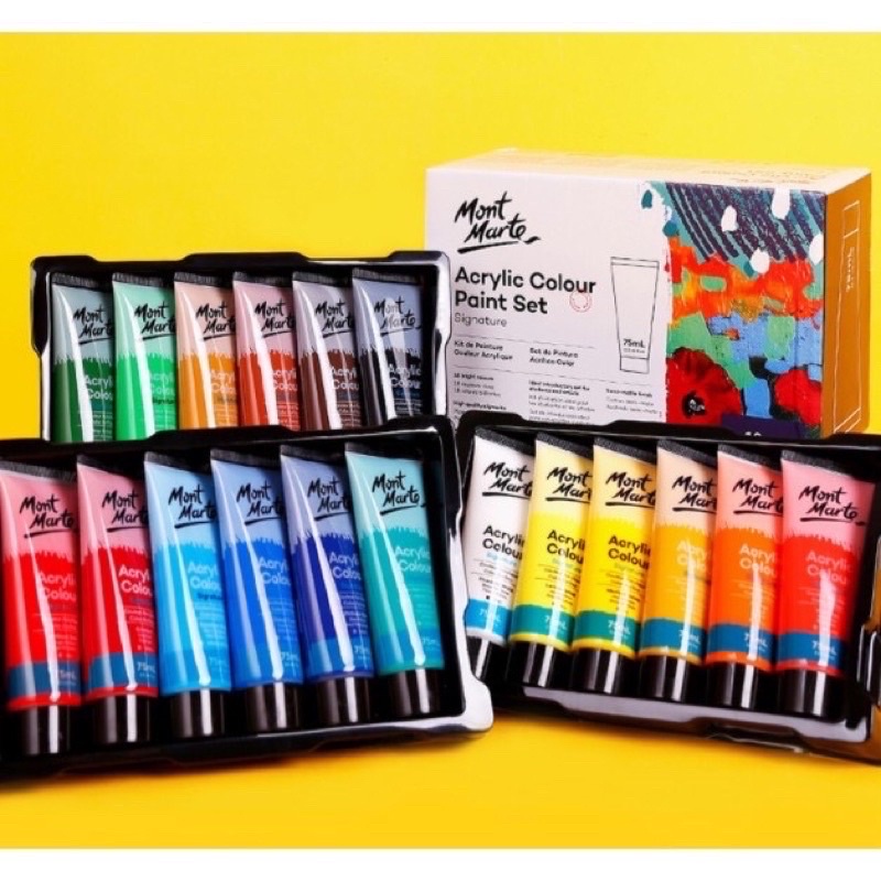 Màu Acrylic Mont Marte Signature - 75ml - tuýp lẻ