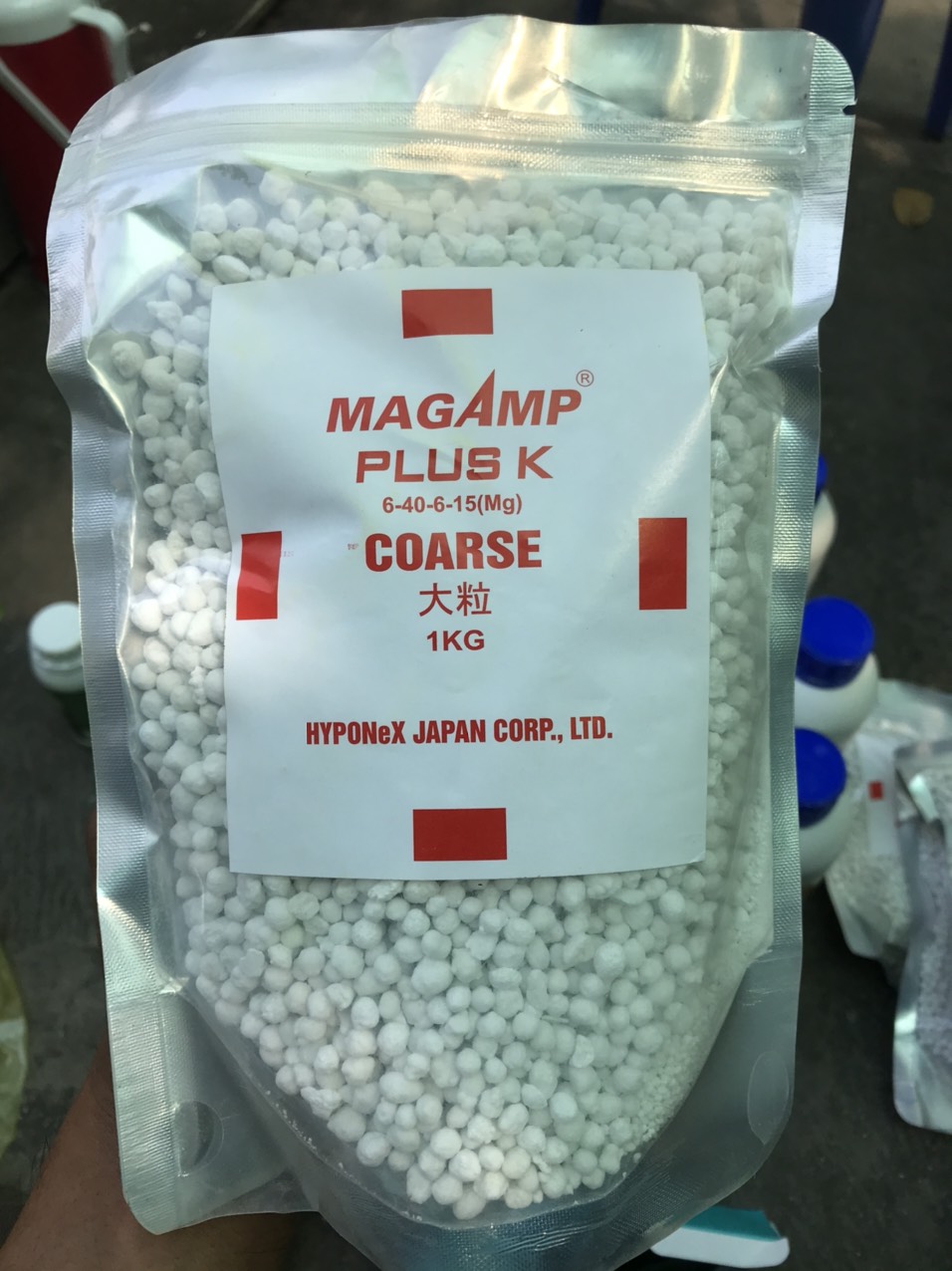 Phân tan chậm MagaMp N-P-K-Mg=6-40-6-15, gói 200g