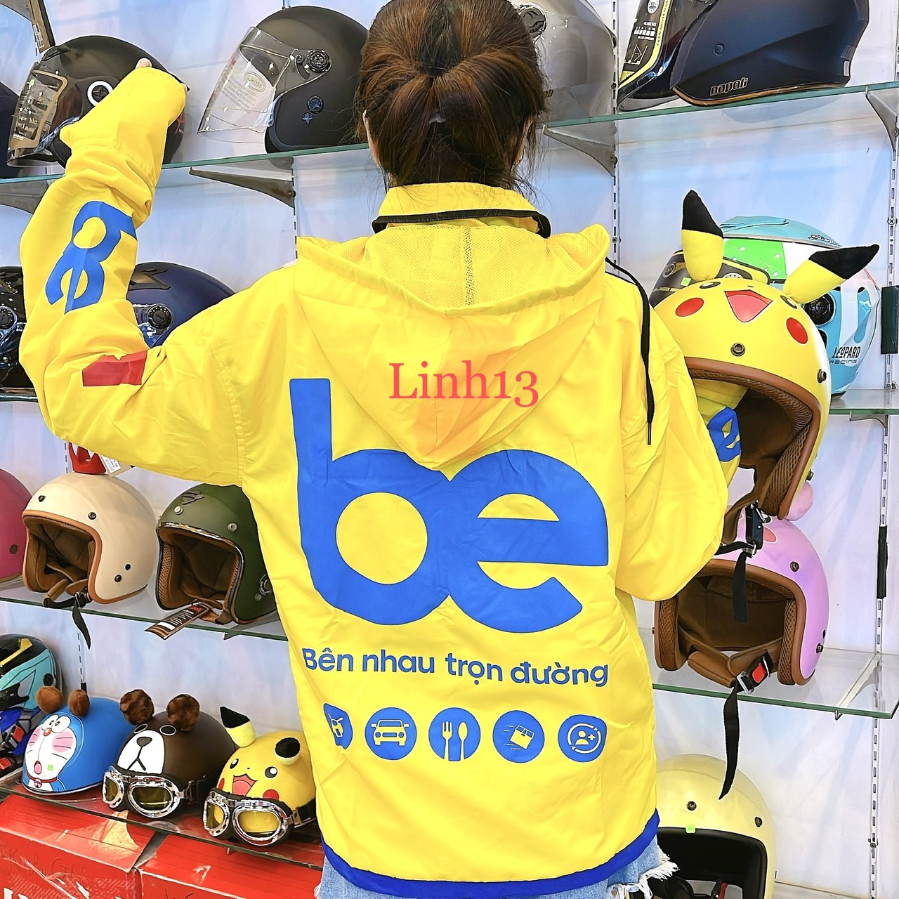 Áo Khoác Bee bike Shiper Mẫu Mới