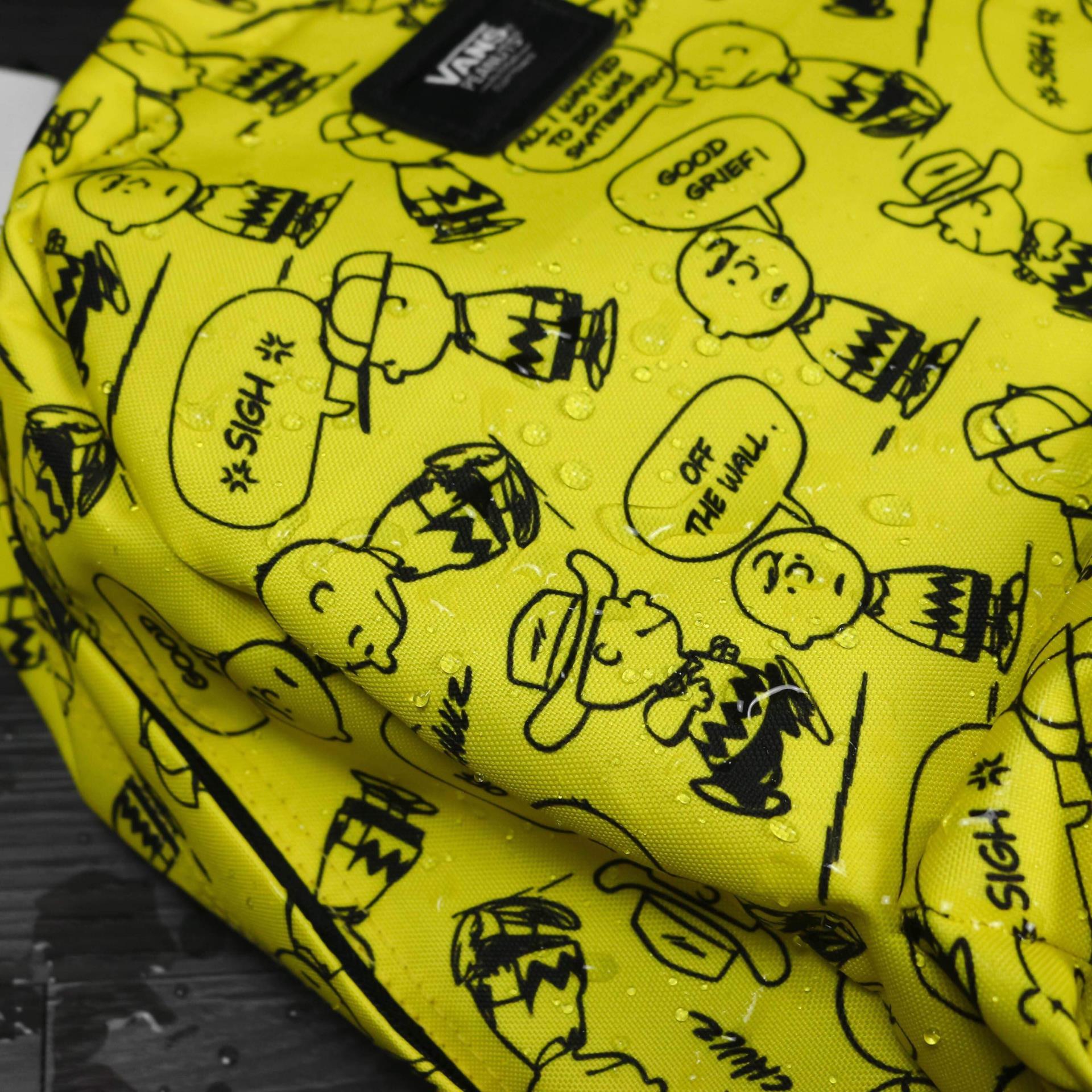 Balo Van S Peanuts Snoopy Old Skool Backpack - Yellow [Chính Hãng]