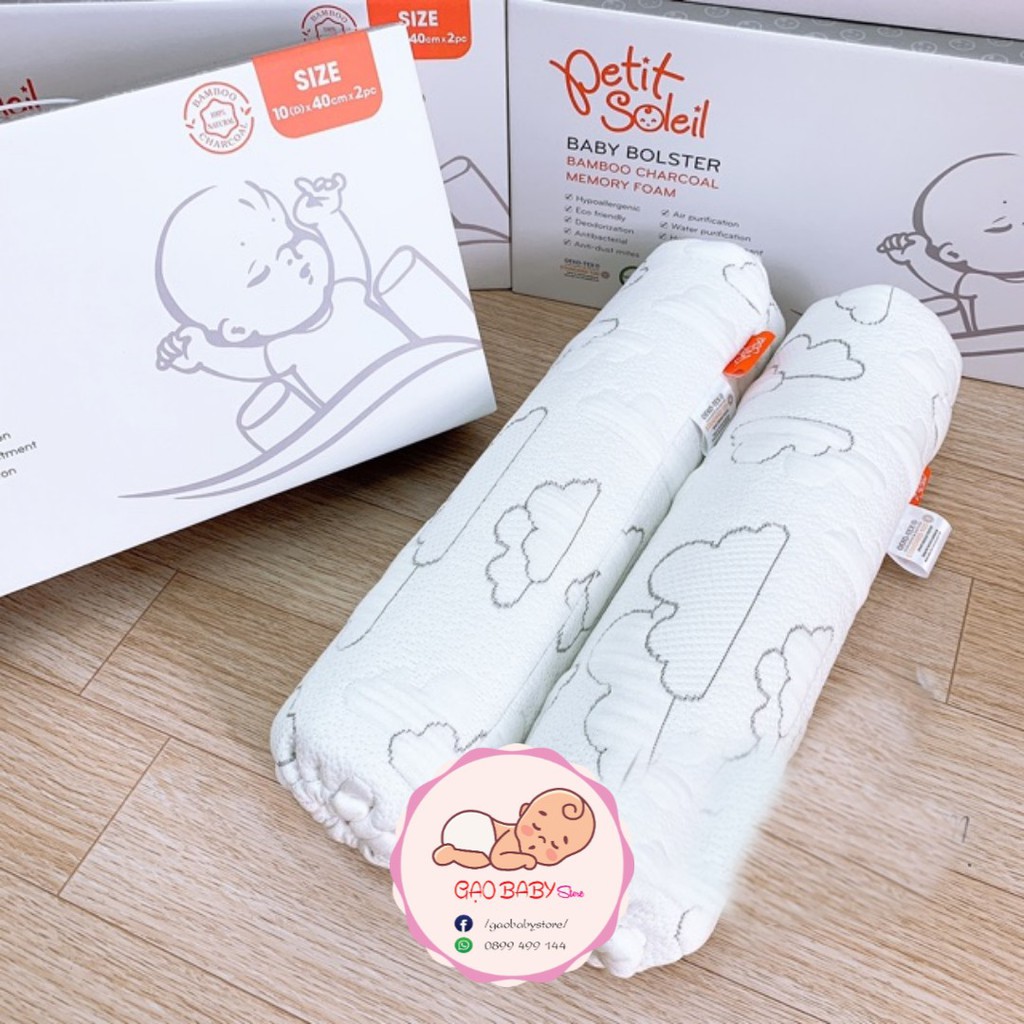 Bộ chặn, bộ gối chặn sơ sinh Petit Soleil