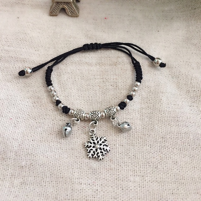 Vòng tay handmade hoa tuyết, đa dạng mẫu mã, chất lượng đảm bảo và cam kết hàng đúng mô tả