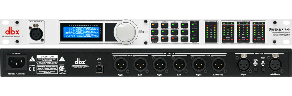 [HCM]DRIVERACK DBX PA+