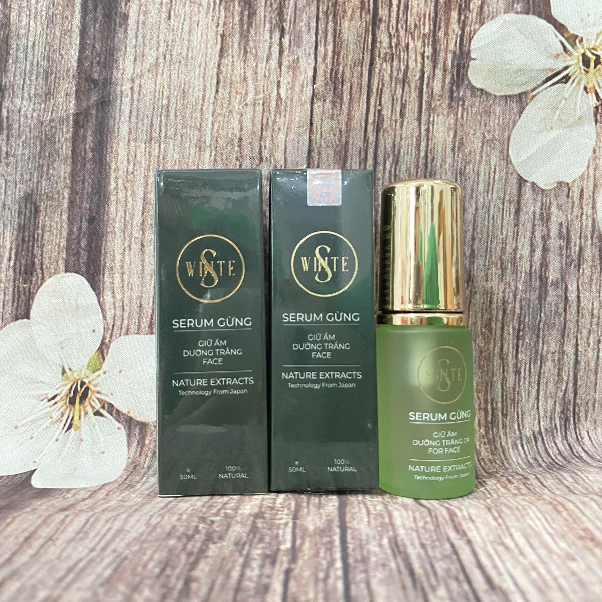 Serum gừng swhite 50ml Holaskin