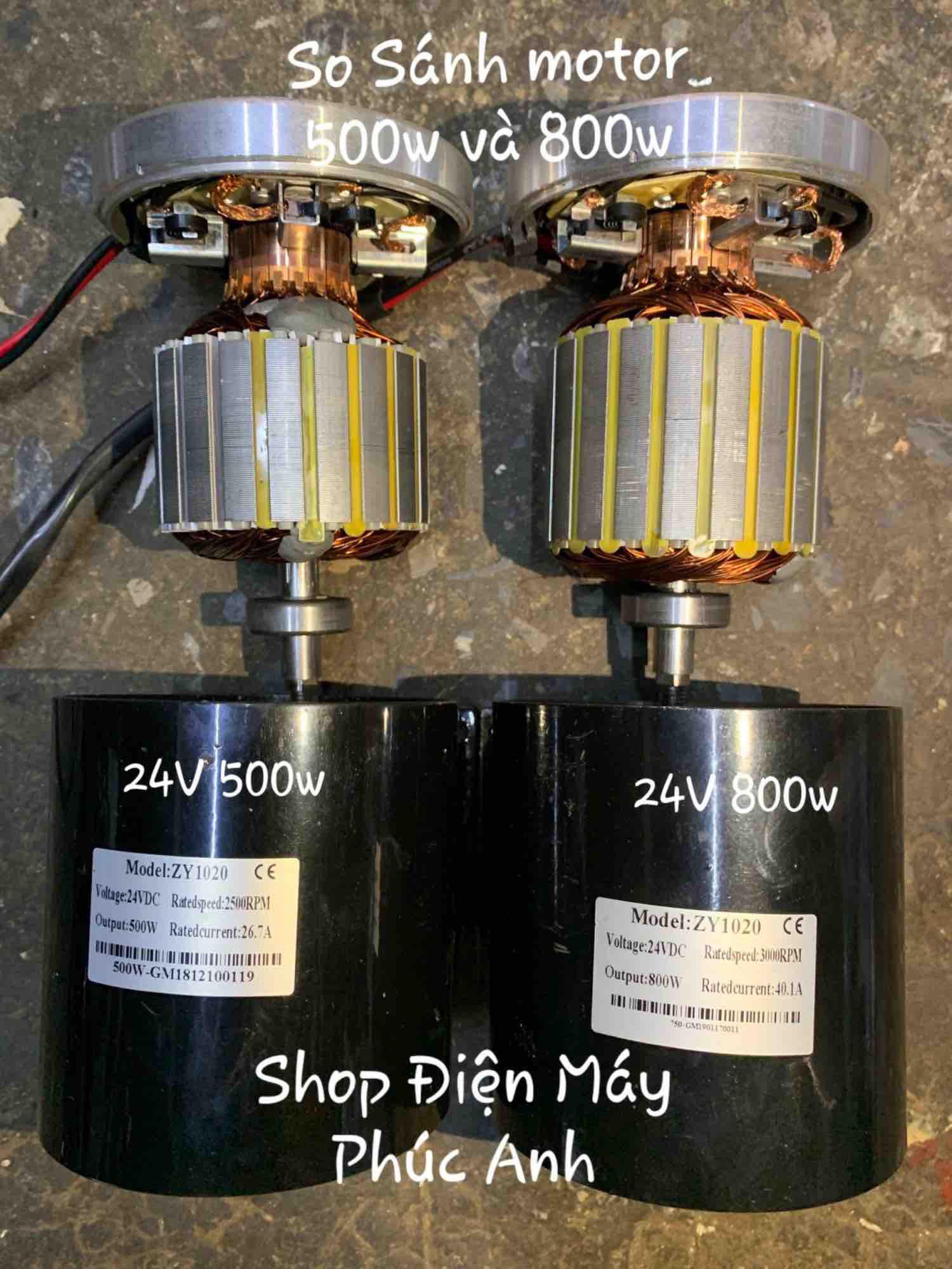 Motor DC 24v 800w