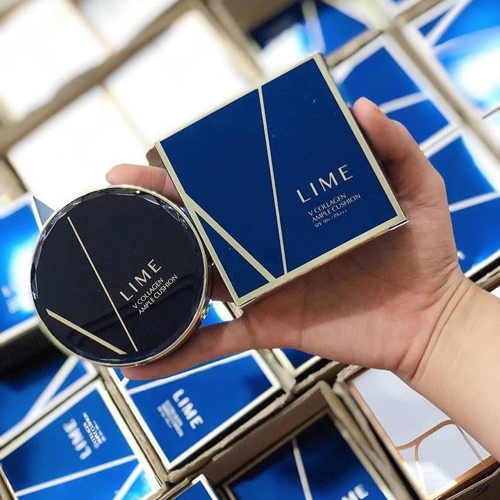 Phấn nước Lime V Collagen Ample Cushion SPF50+ PA+++ (Cho Da Khô)