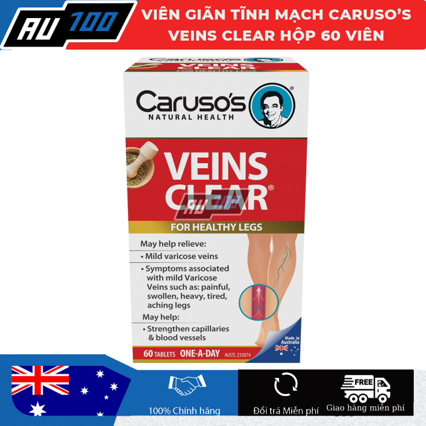 Gi m 20.000 Vi n gi n t nh m ch caruso s veins clear h p 60