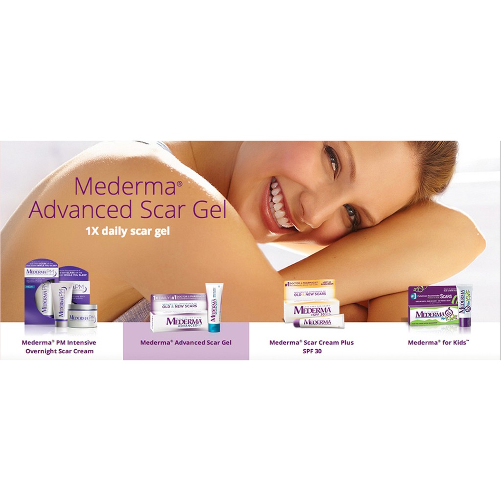 [HCM]Gel trị sẹo MEDERMA Advanced Scar Gel ( 20g )