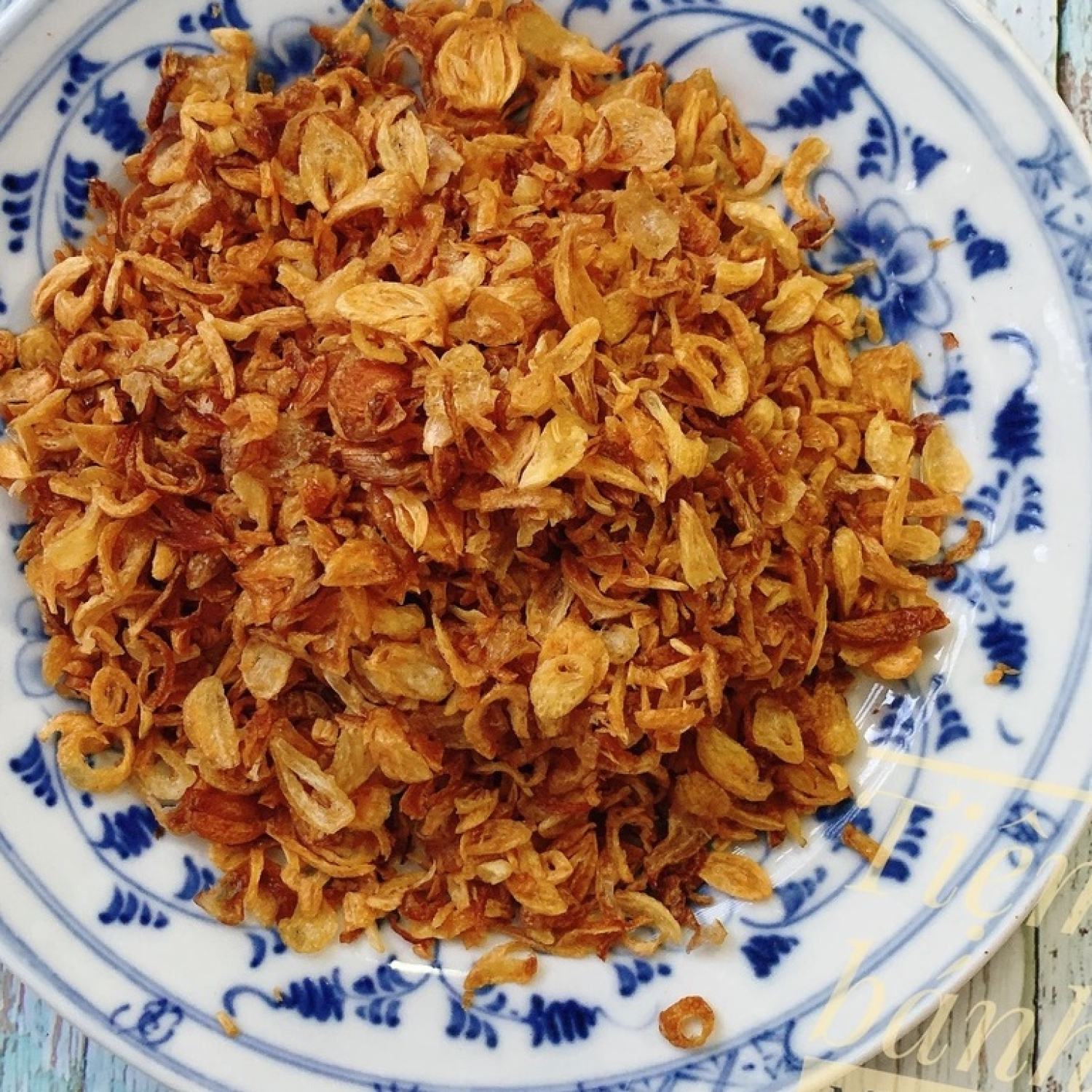 Hành Phi Loại Ngon ƞhất Vàng Giòn Thơm Không Trộn Bột (Hành Tím Phi Thơm) 100G
