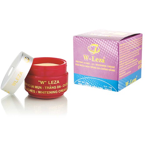 kem wleza mụn thâm trắng da 15g