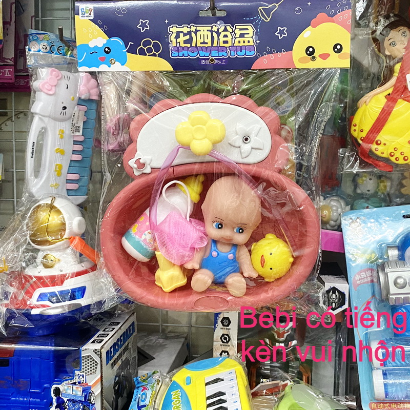 Đồ chơi thau tắm mèo hello kitty dễ thương dành cho bé thích khám phá trò chơi nước