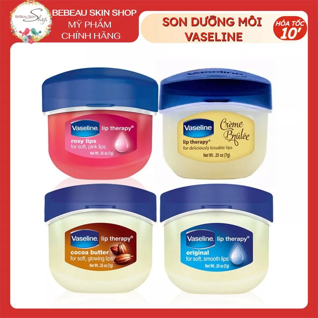 Son dưỡng môi Vaseline Hồng - [Vaseline]