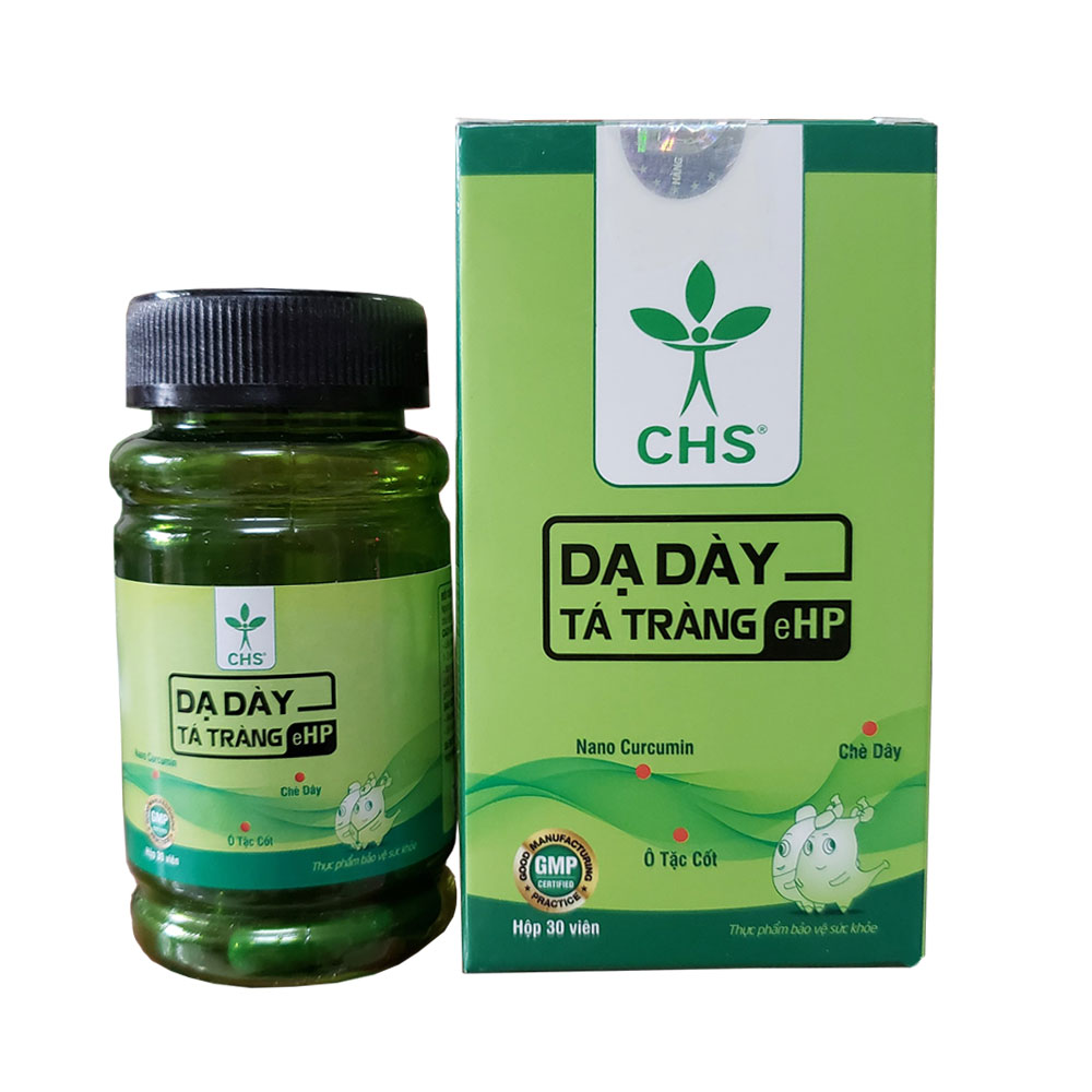 Viên hỗ trợ giảm viêm Dạ Dày Đại Tràng Trào Ngươc PH CHS Rocori Học Viện Quân Y 30 Viên mẫu mới