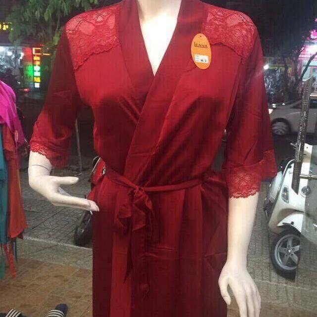 Áo choàng Lụa Satin Cao Cấp cho Nữ