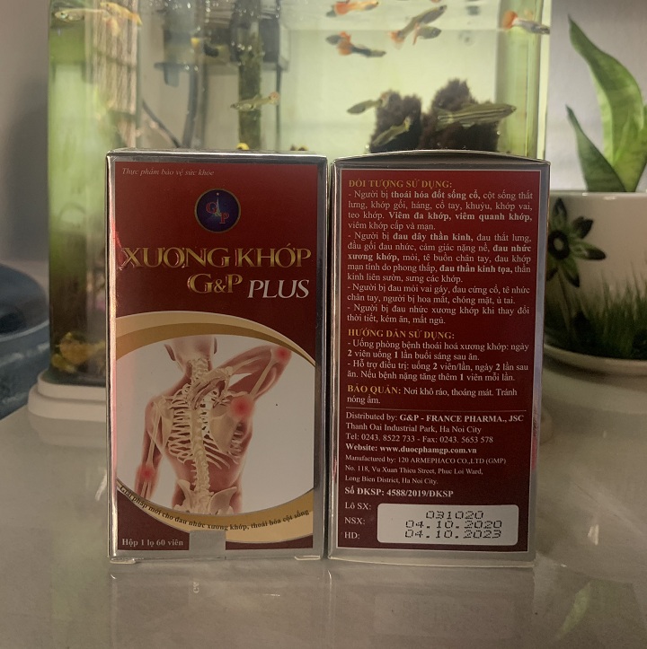 xương khớp G&P plus