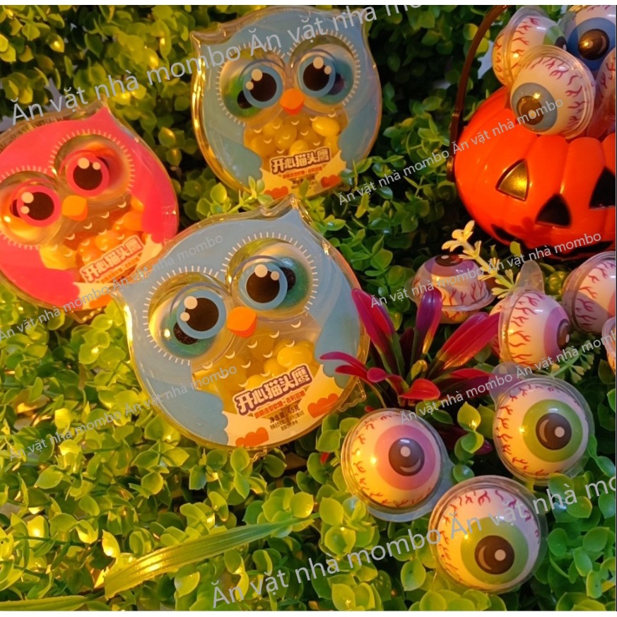 kẹo cú mèo halloween ma quái