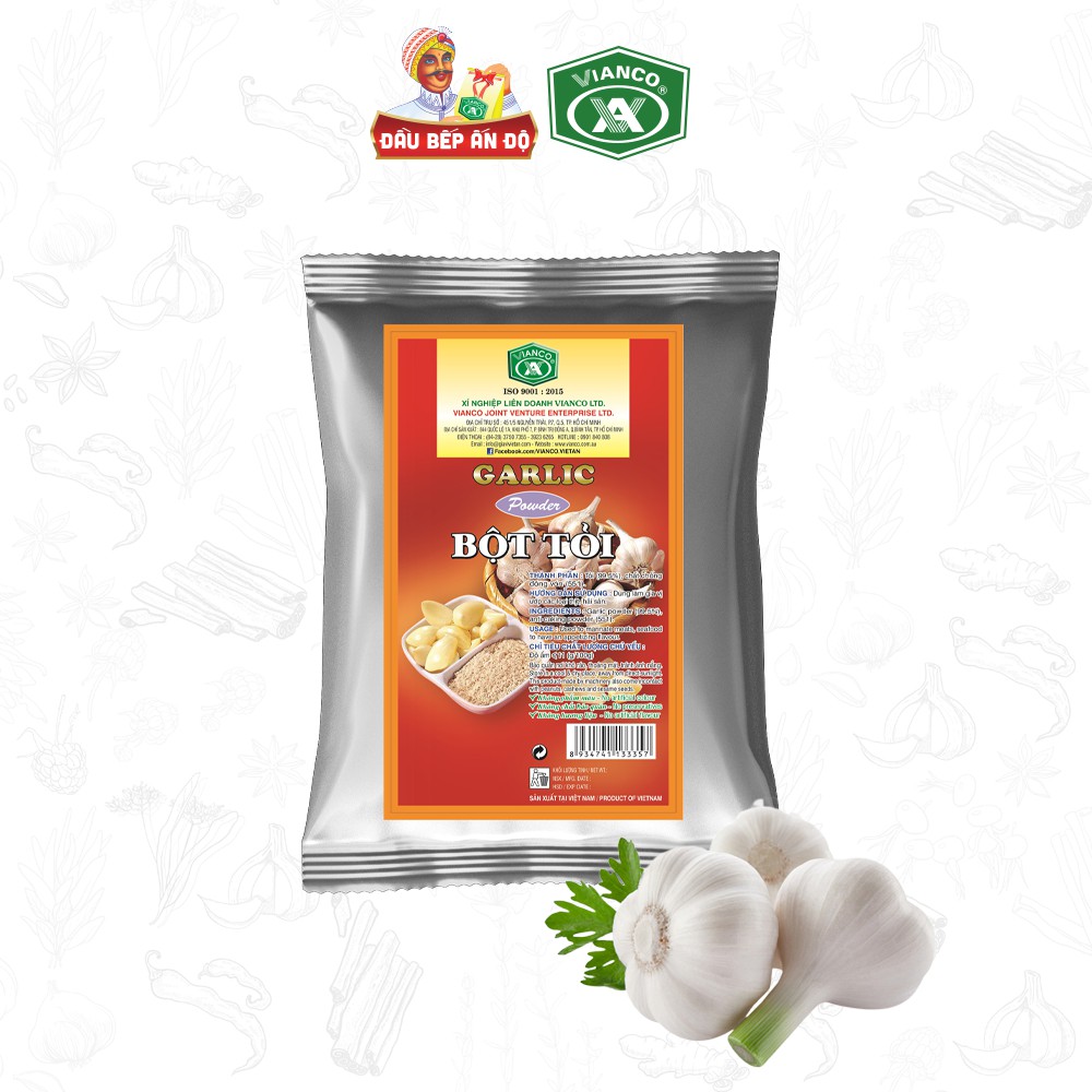 Bột tỏi Việt Ấn 500gr (Garlic Powder)