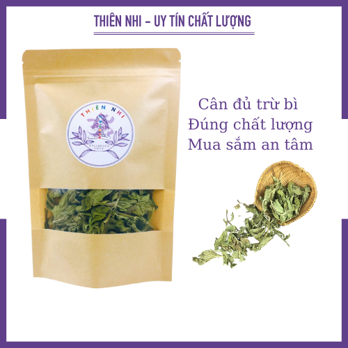 Trà lá bạc hà loại 1 Thiên Nhi 50G - 100G tốt cho hệ tiêu hóa, dạ dày giúp tập trung tinh thần
