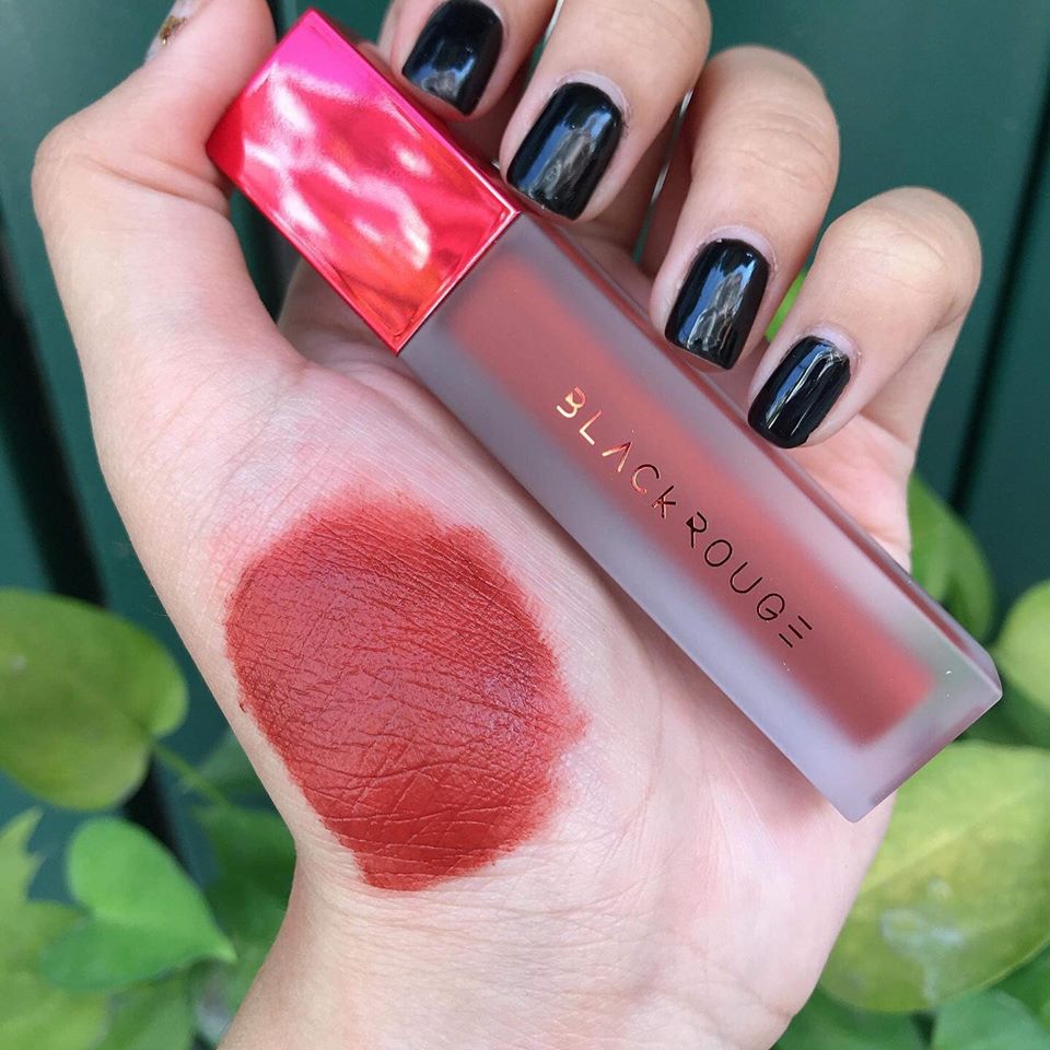 Son Black rouge A06 màu đỏ đất ngả gạch