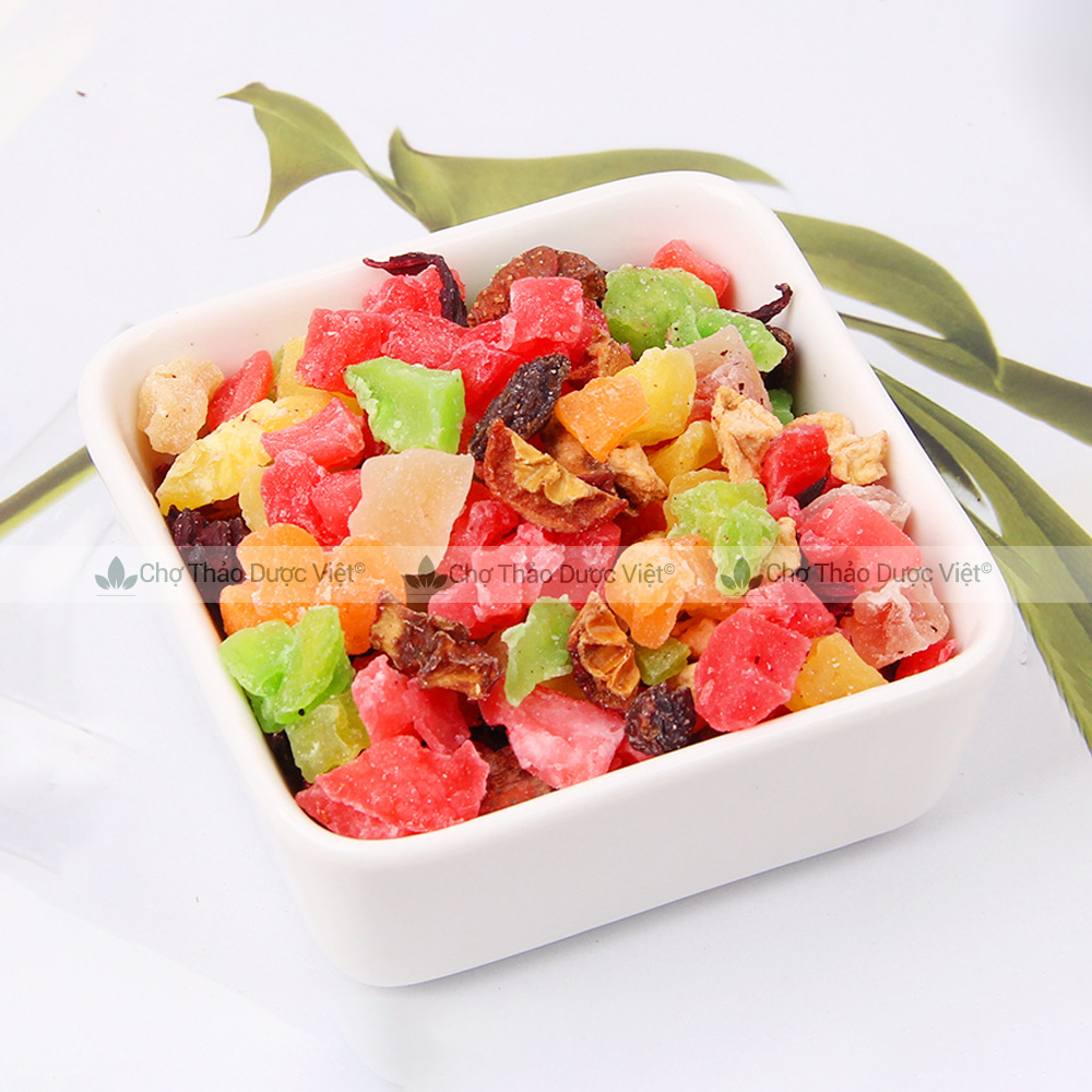 Trà hoa quả Bali 500g, hoa quả khô nhiệt đới, giúp thanh nhiệt, detox, đẹp da, tốt cho tiêu hóa