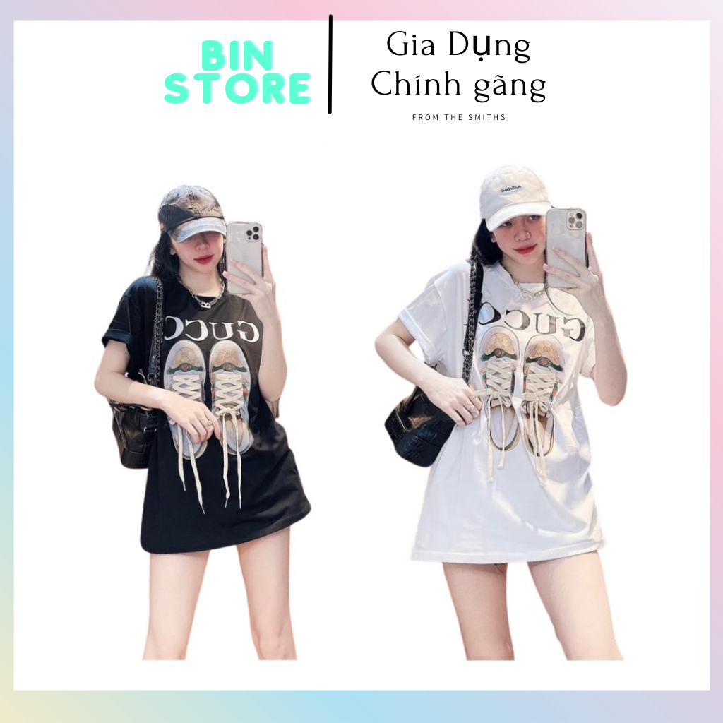 Áo phông nữ GUCCI nam nữ, áo thun tay lỡ unisex form rộng chất cotton ...