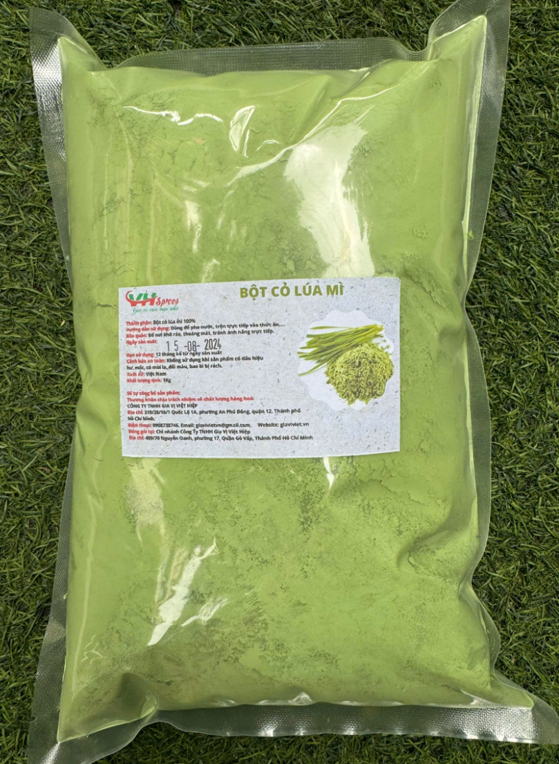 Bột Cỏ Lúa Mì (Wheatgrass Powder) Việt Hiệp