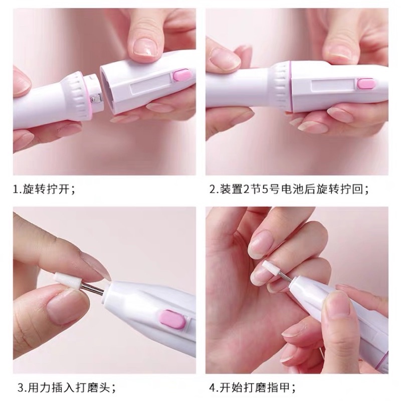 máy mài móng cầm tay mini  máy chạy bằng pin