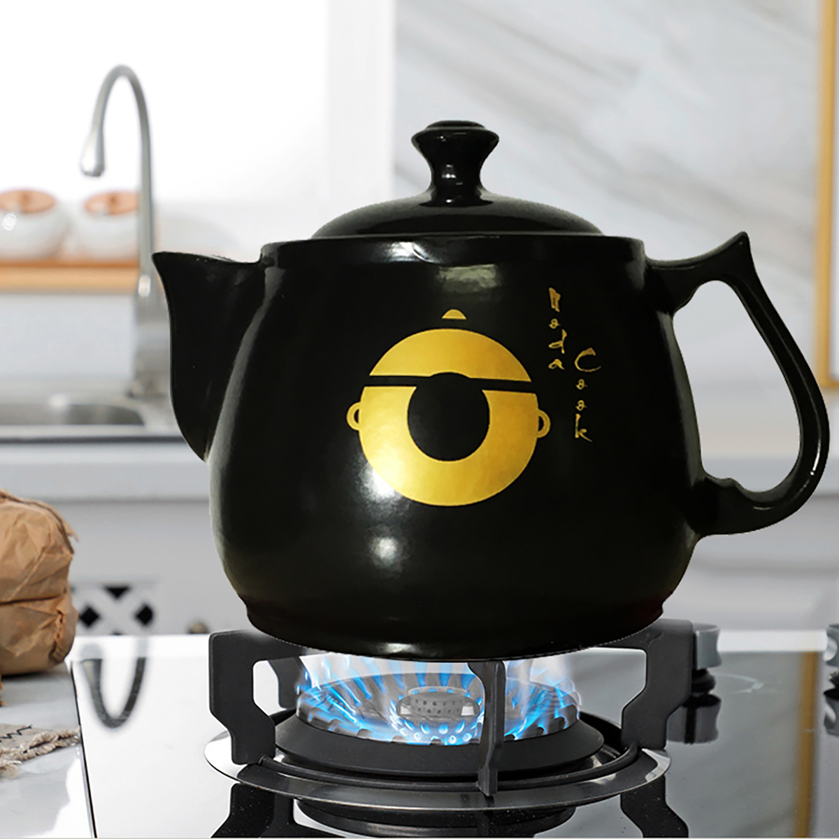 Bình sắc thuoc bắc chịu nhiệt 3 lít NodaCook