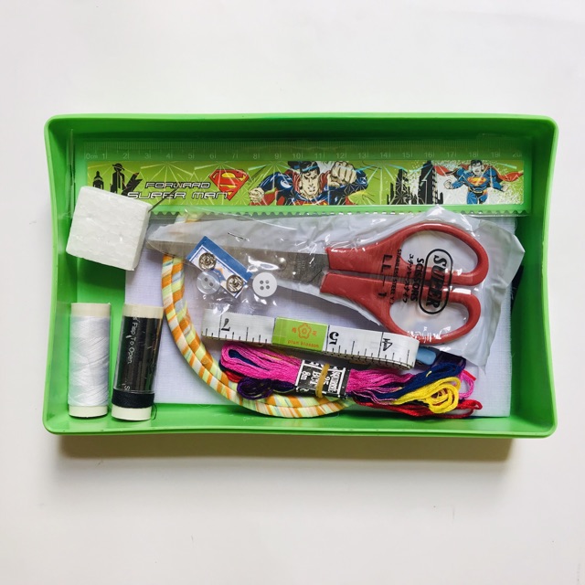 BỘ DỤNG CỤ THÊU MAY LỚP 4, 5, 6