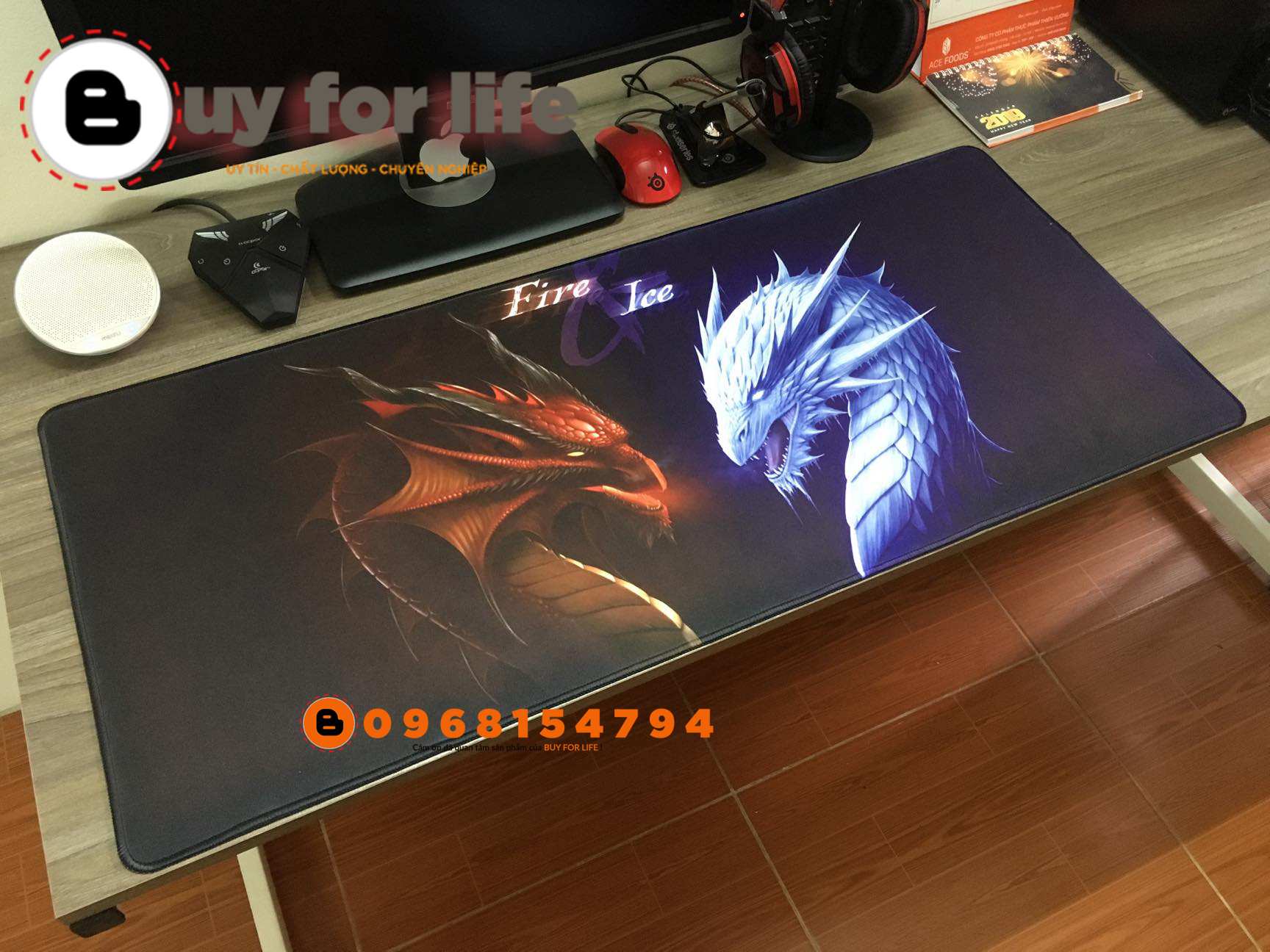 Lót Chuột Cỡ Lớn ( 90x40 ) - PAD Chuột BIGSIZE