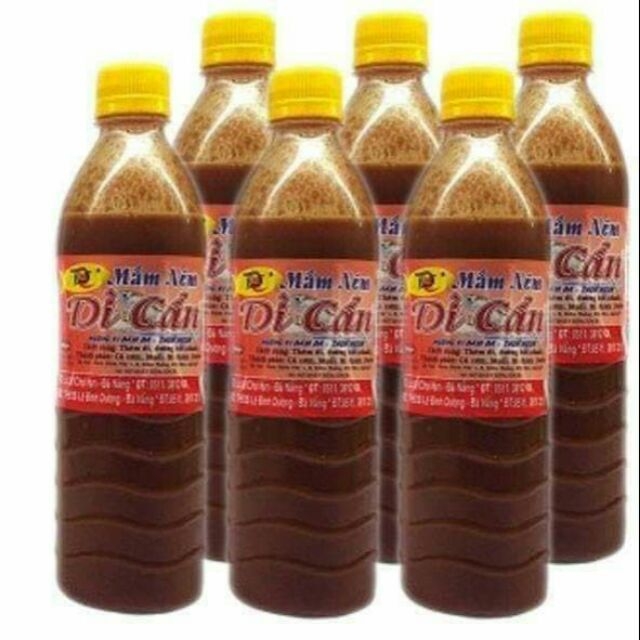 Mắm nêm Dì cẩn chai 500ml