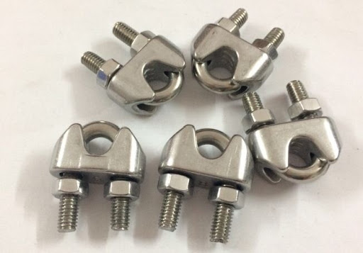 combo 5 khóa cáp , ốc siết cáp  inox 304 đủ size