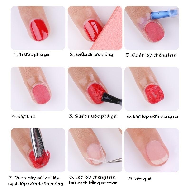 [HCM]Nước phá gel Magic Remover 15ml