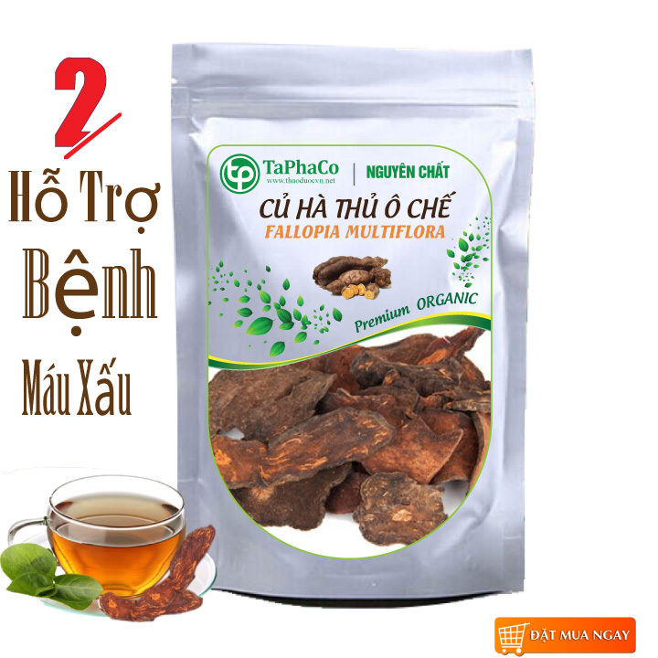 Hà thủ ô đỏ khô túi lớn 1kg - tấn phát - Hàng công ty chất lượng cao - Hỗ trợ cải thiện sức khỏe