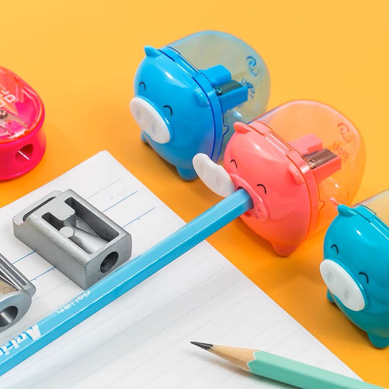 Chuốt viết chì Hàn Quốc mẫu chú heo con mini