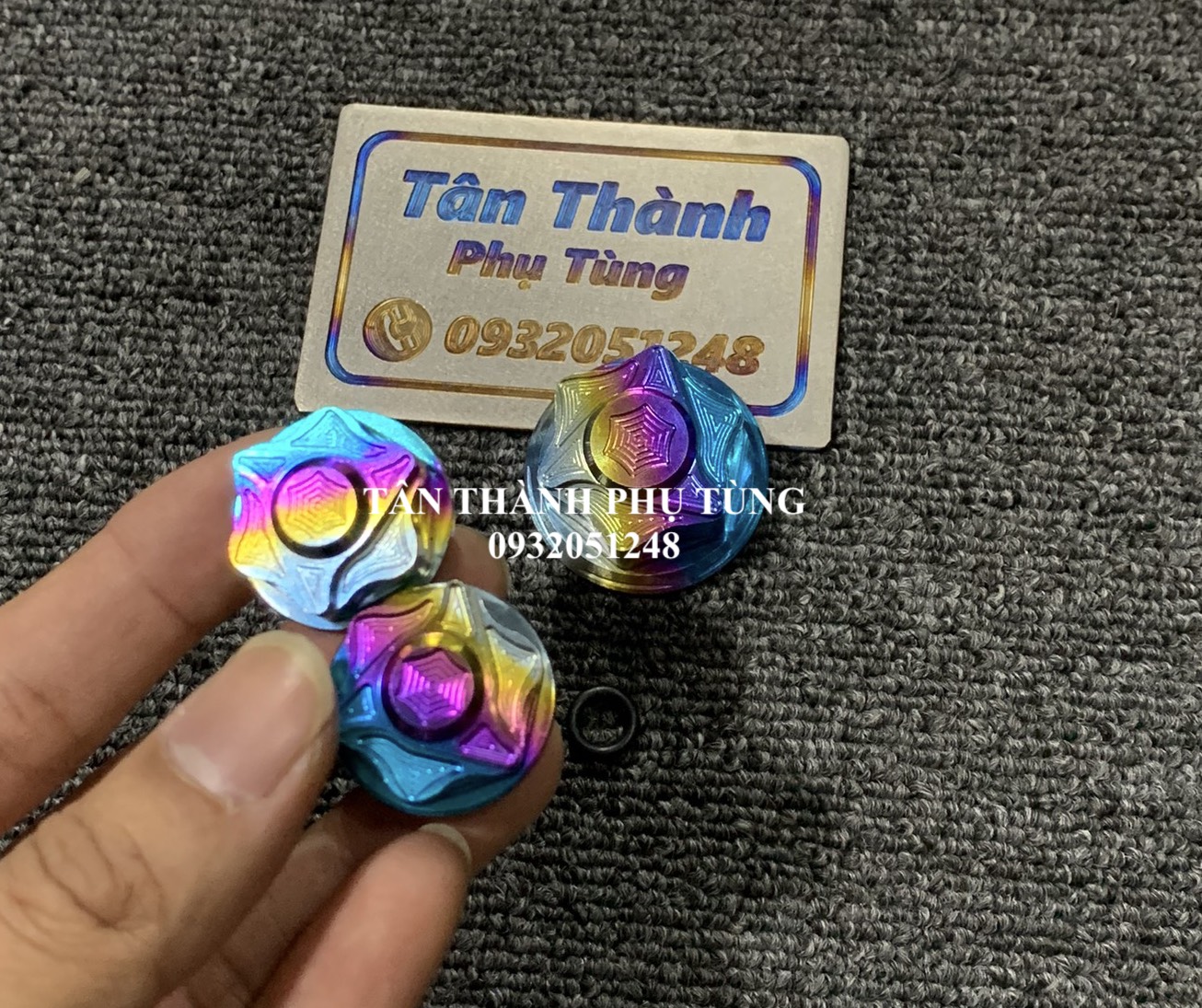 Ốc chảng ba GR5 Satria-Raider Fi(2018-2020) kiểu 7 màu