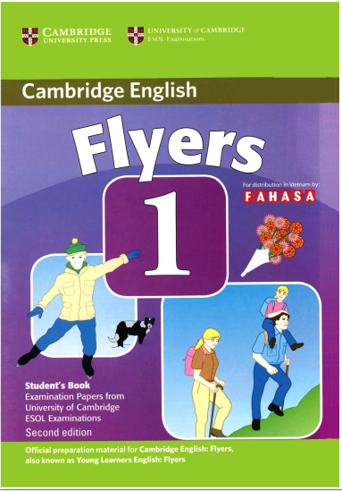 Cambridge Flyers 1,2,3,4,5,6,7,8,9 màu(tặng kèm audio