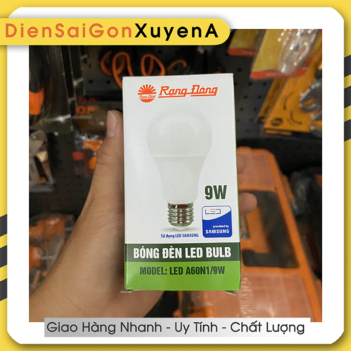 Combo 6 Bóng đèn LED Bulb 9W Rạng Đông E27 ChipLed Samsung