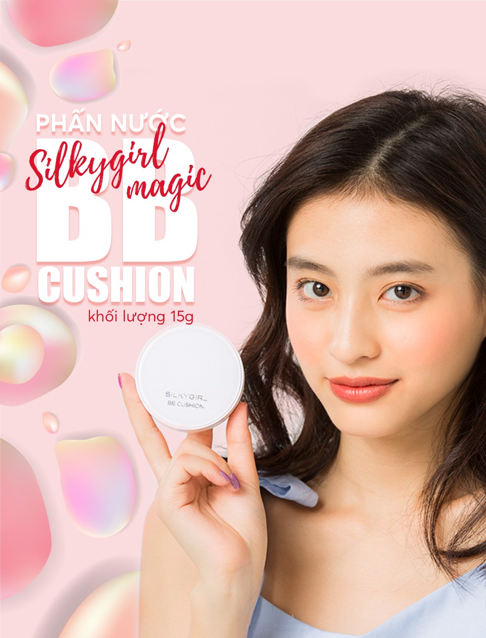 COMBO 2 hộp BB Cushion 02 Medium + phấn phủ Nosebum