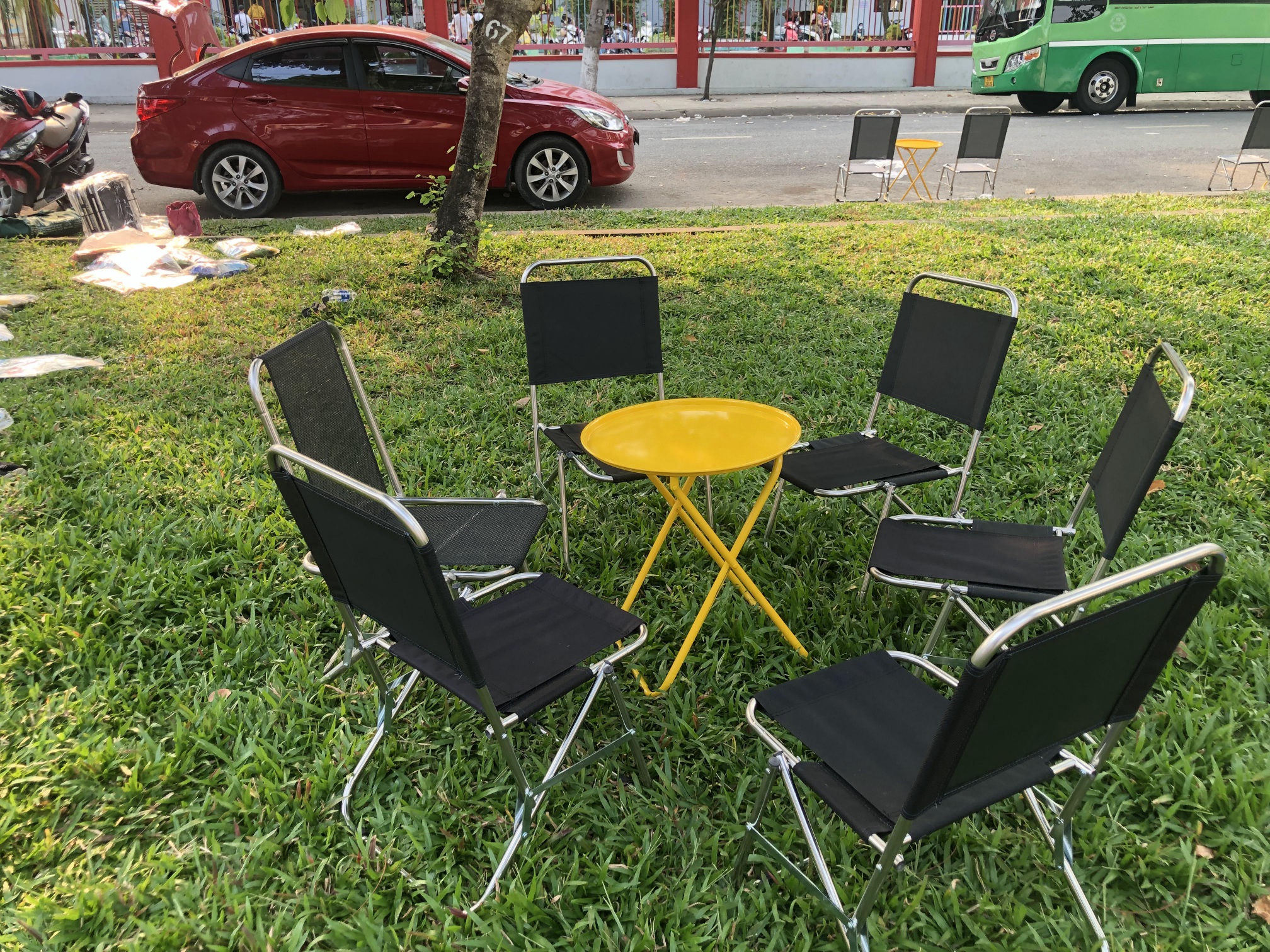 Ghế Xếp Cafe Mini Tiện Dụng