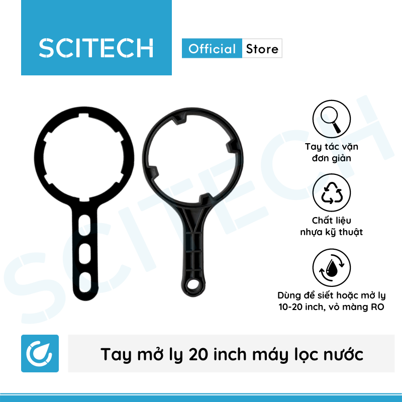 [HCM]Tay mở máy lọc nước - Scitech Water