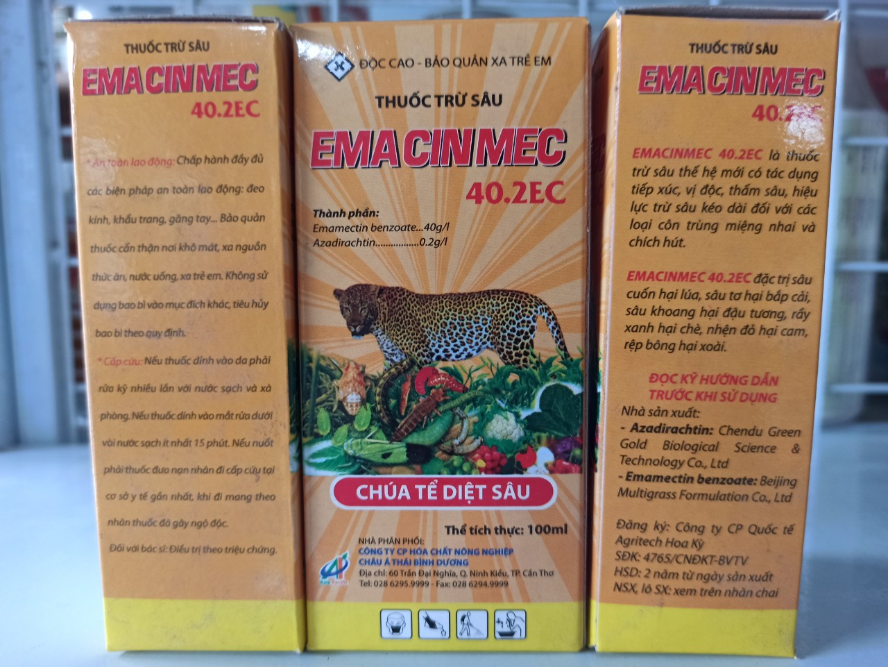 Thuốc trừ sâu EMACIMEC 40.2 EC - Chai 100ml