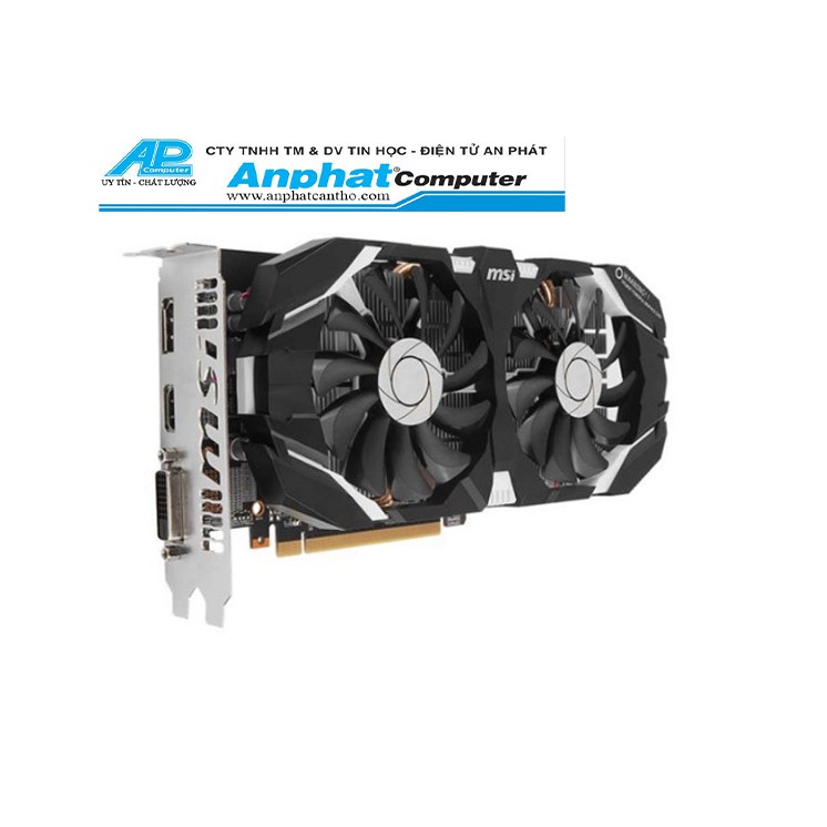 VGA MSI GTX 1060 6GT OC (NVIDIA Geforce/ 6Gb/ DDR5/ 192Bit) Bảo