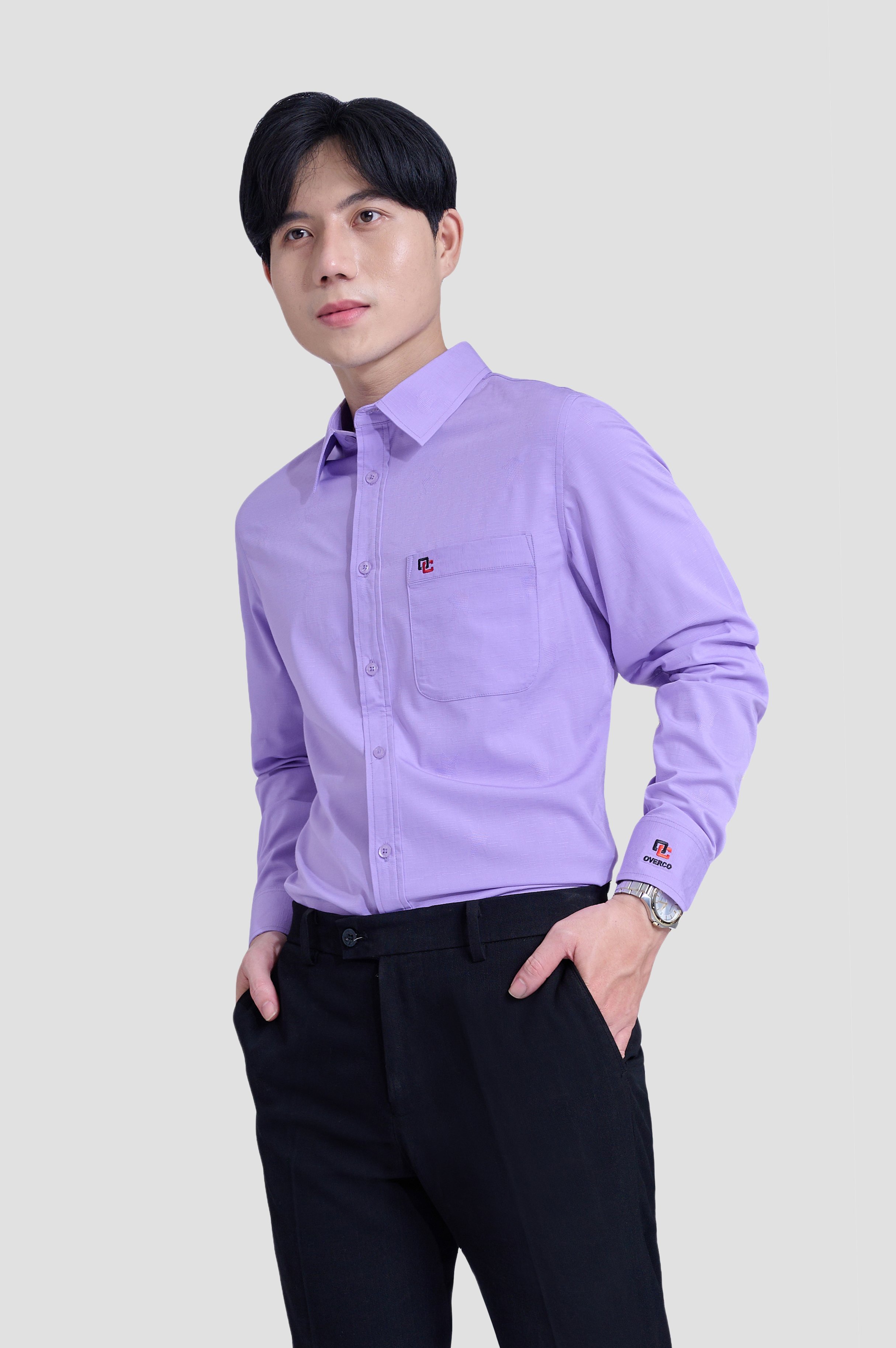 Áo Sơ Mi Nam Dài Tay Công sở đủ màu - OVERCO